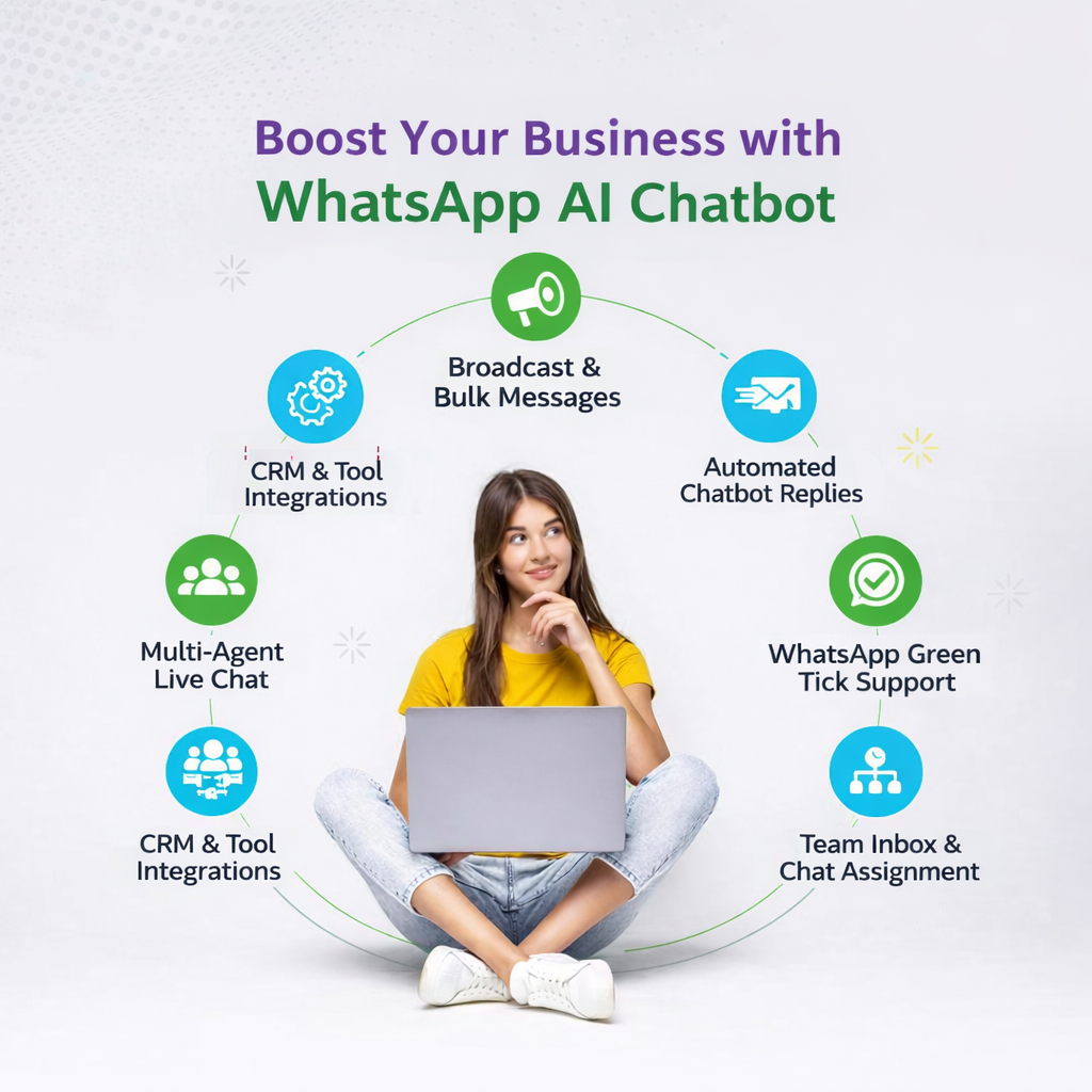 WhatsApp chatbot interface