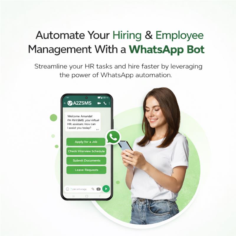 Automate Your Hiring & Employee Management With a WhatsApp Bot