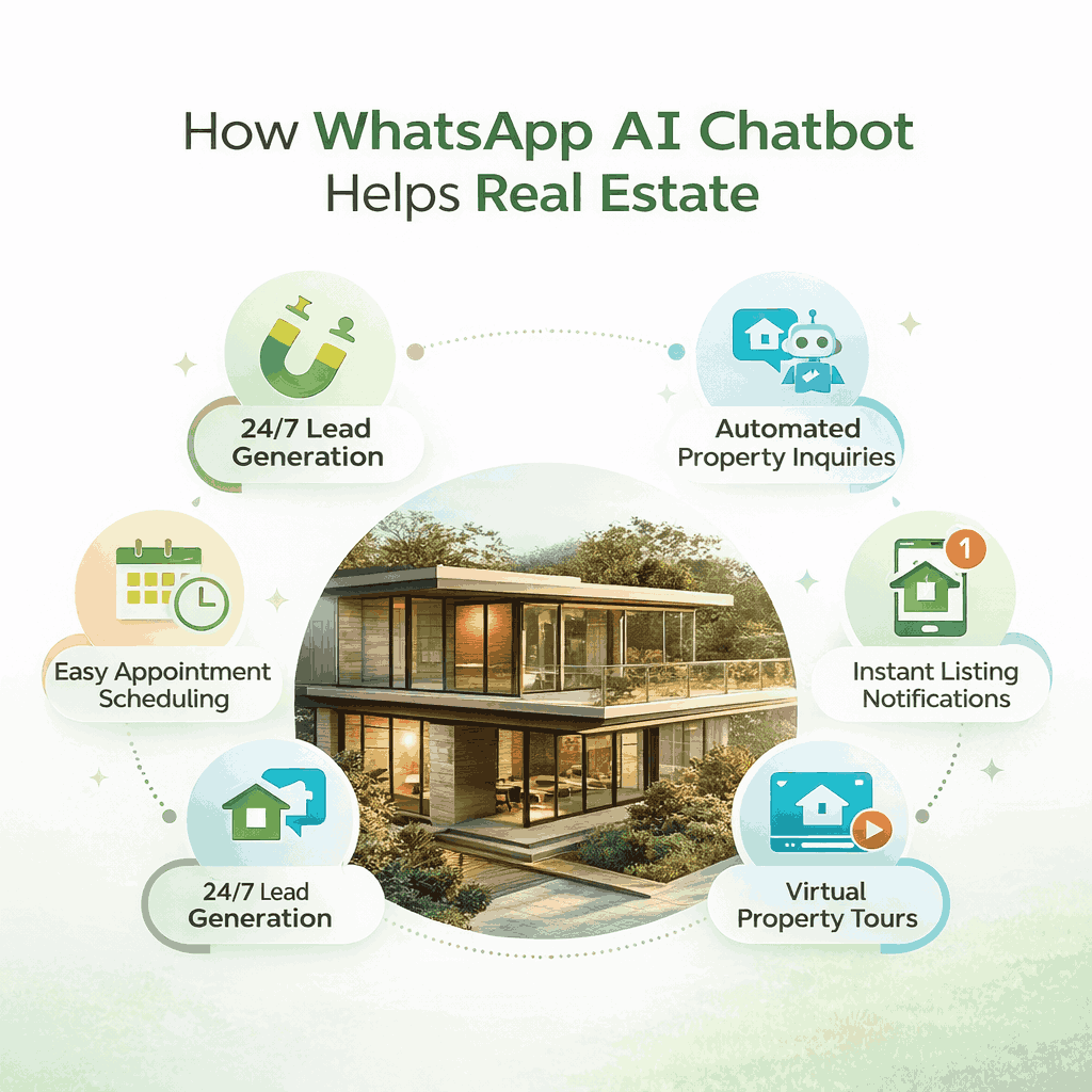 Close High-Value Real Estate Deals With Chatbot for WhatsApp